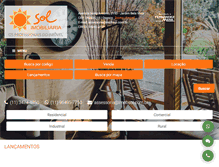 Tablet Screenshot of imobsol.com.br